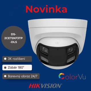 📣 Máme novinku v nabídce! Nové kamery Hikvision DS-2CE12KF3TP-DLS (bullet) a DS-2CE72KF3TP-DLS (turret) jsou nyní dostupné...